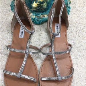 Steve Madden rhinestone sandals